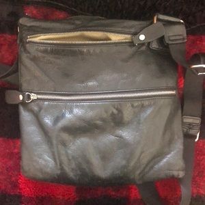 Margot soft leather black purse